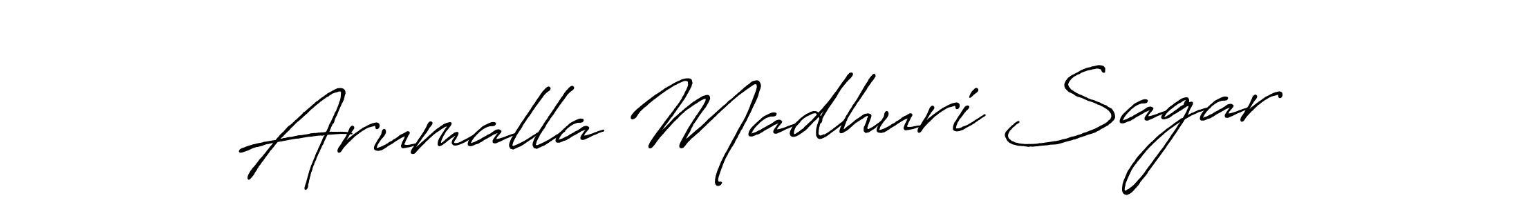 Here are the top 10 professional signature styles for the name Arumalla Madhuri Sagar. These are the best autograph styles you can use for your name. Arumalla Madhuri Sagar signature style 7 images and pictures png