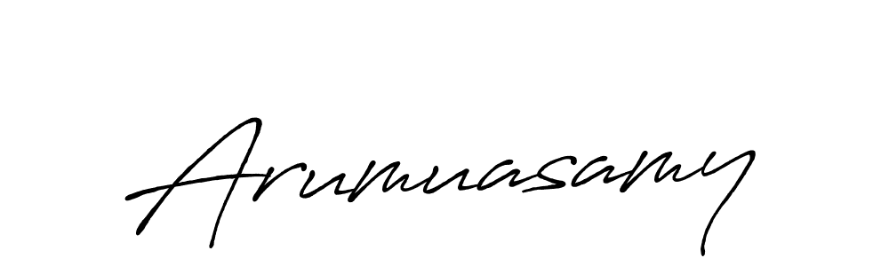 Design your own signature with our free online signature maker. With this signature software, you can create a handwritten (Antro_Vectra_Bolder) signature for name Arumuasamy. Arumuasamy signature style 7 images and pictures png