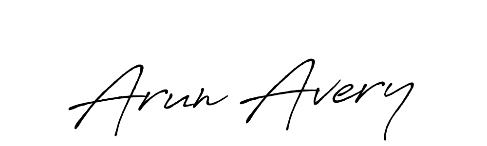 Once you've used our free online signature maker to create your best signature Antro_Vectra_Bolder style, it's time to enjoy all of the benefits that Arun Avery name signing documents. Arun Avery signature style 7 images and pictures png