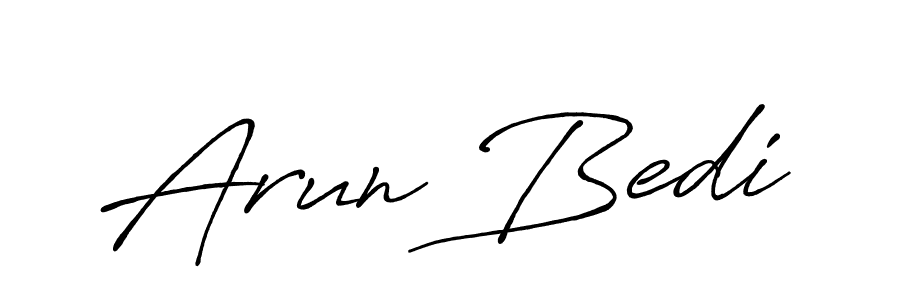 You can use this online signature creator to create a handwritten signature for the name Arun Bedi. This is the best online autograph maker. Arun Bedi signature style 7 images and pictures png