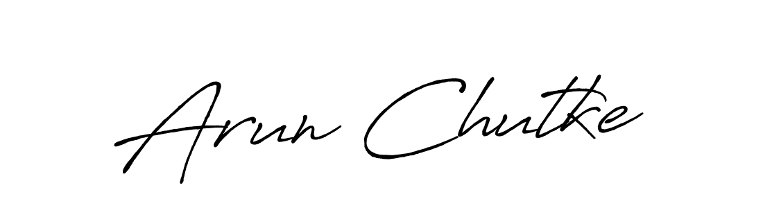 Best and Professional Signature Style for Arun Chutke. Antro_Vectra_Bolder Best Signature Style Collection. Arun Chutke signature style 7 images and pictures png