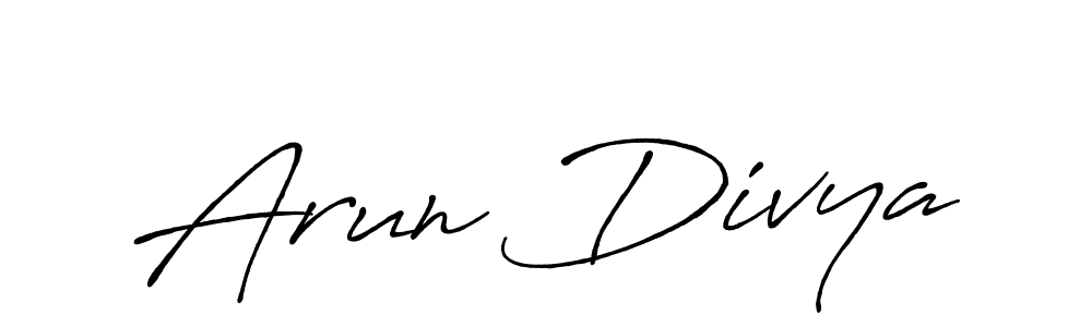 Make a short Arun Divya signature style. Manage your documents anywhere anytime using Antro_Vectra_Bolder. Create and add eSignatures, submit forms, share and send files easily. Arun Divya signature style 7 images and pictures png