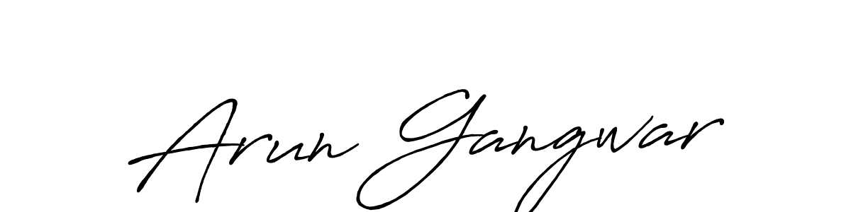 Best and Professional Signature Style for Arun Gangwar. Antro_Vectra_Bolder Best Signature Style Collection. Arun Gangwar signature style 7 images and pictures png