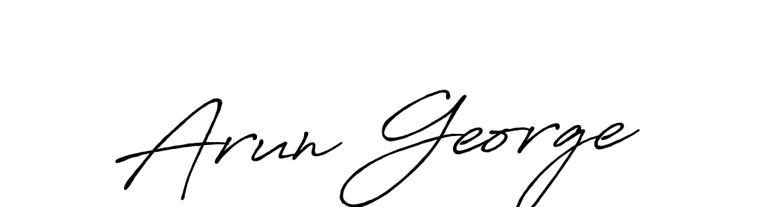 if you are searching for the best signature style for your name Arun George. so please give up your signature search. here we have designed multiple signature styles  using Antro_Vectra_Bolder. Arun George signature style 7 images and pictures png