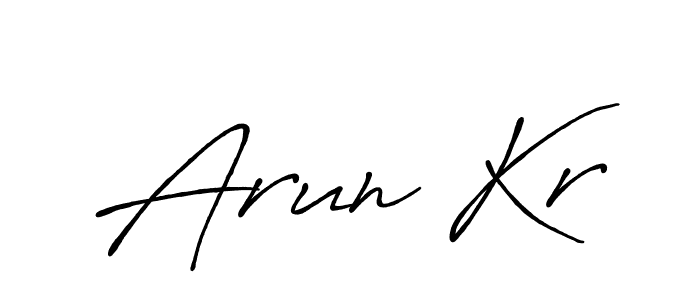 Best and Professional Signature Style for Arun Kr. Antro_Vectra_Bolder Best Signature Style Collection. Arun Kr signature style 7 images and pictures png