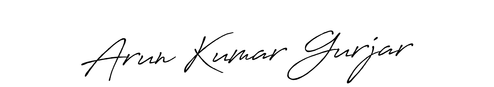 Similarly Antro_Vectra_Bolder is the best handwritten signature design. Signature creator online .You can use it as an online autograph creator for name Arun Kumar Gurjar. Arun Kumar Gurjar signature style 7 images and pictures png