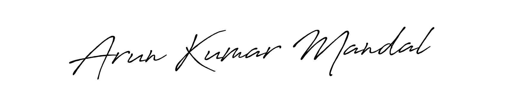 Make a beautiful signature design for name Arun Kumar Mandal. Use this online signature maker to create a handwritten signature for free. Arun Kumar Mandal signature style 7 images and pictures png