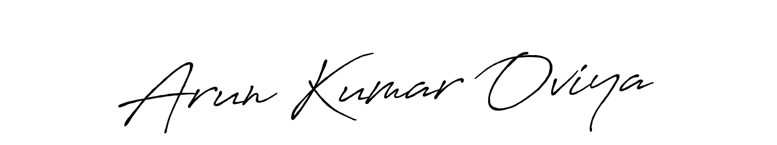Similarly Antro_Vectra_Bolder is the best handwritten signature design. Signature creator online .You can use it as an online autograph creator for name Arun Kumar Oviya. Arun Kumar Oviya signature style 7 images and pictures png