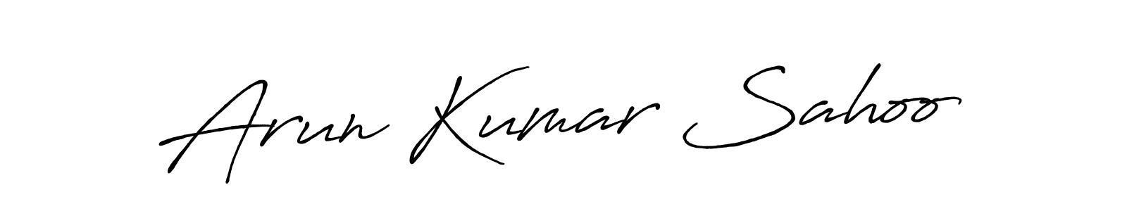 Also You can easily find your signature by using the search form. We will create Arun Kumar Sahoo name handwritten signature images for you free of cost using Antro_Vectra_Bolder sign style. Arun Kumar Sahoo signature style 7 images and pictures png