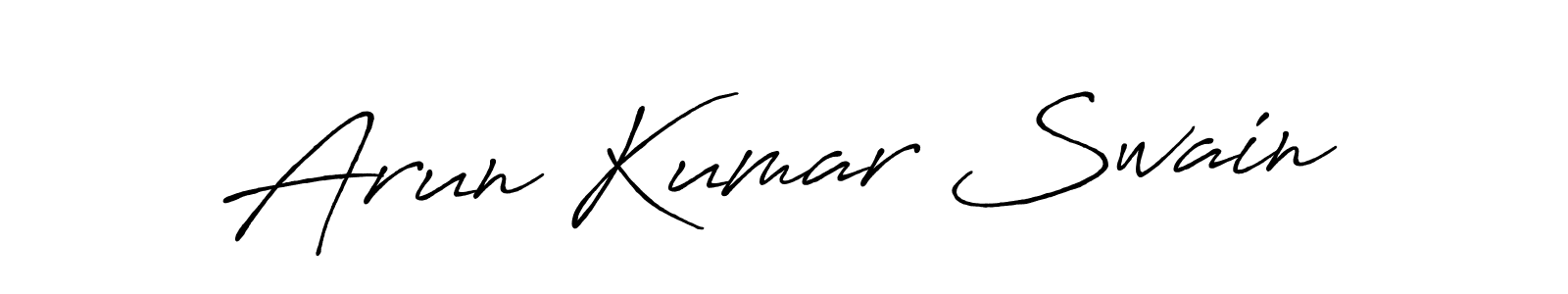 This is the best signature style for the Arun Kumar Swain name. Also you like these signature font (Antro_Vectra_Bolder). Mix name signature. Arun Kumar Swain signature style 7 images and pictures png