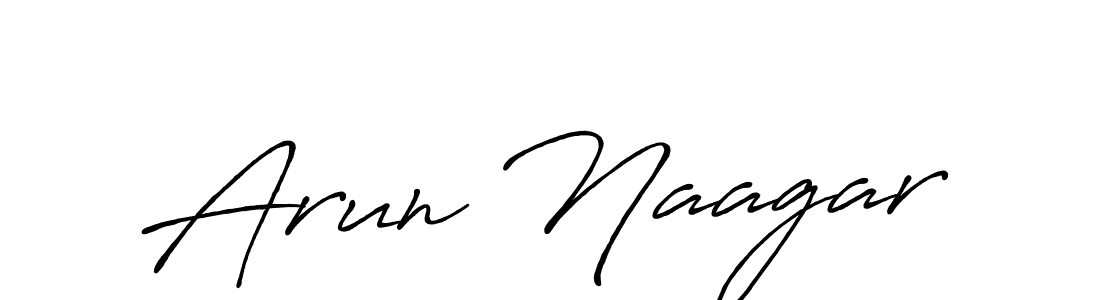 Also You can easily find your signature by using the search form. We will create Arun Naagar name handwritten signature images for you free of cost using Antro_Vectra_Bolder sign style. Arun Naagar signature style 7 images and pictures png