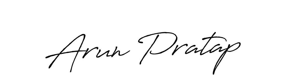 Arun Pratap stylish signature style. Best Handwritten Sign (Antro_Vectra_Bolder) for my name. Handwritten Signature Collection Ideas for my name Arun Pratap. Arun Pratap signature style 7 images and pictures png