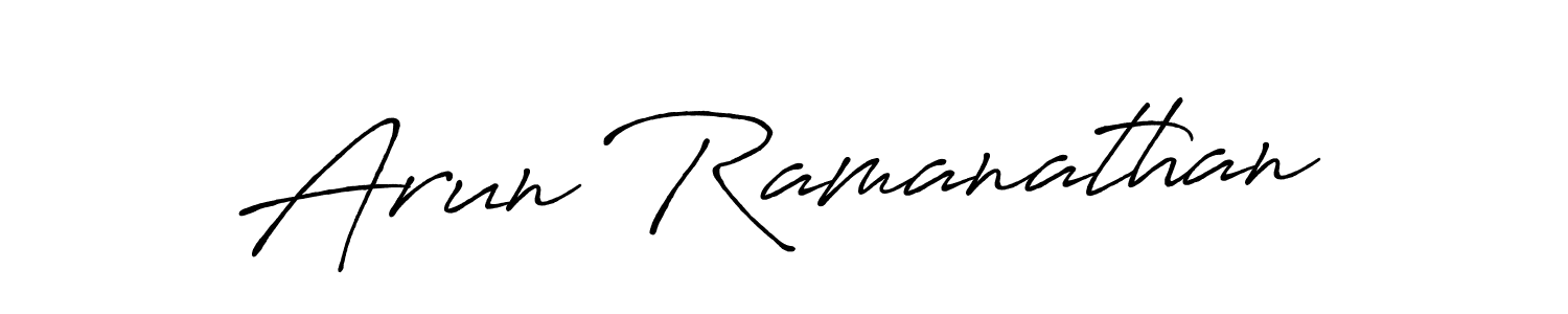 The best way (Antro_Vectra_Bolder) to make a short signature is to pick only two or three words in your name. The name Arun Ramanathan include a total of six letters. For converting this name. Arun Ramanathan signature style 7 images and pictures png