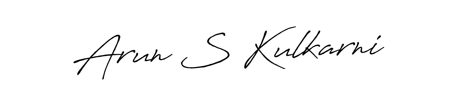 You should practise on your own different ways (Antro_Vectra_Bolder) to write your name (Arun S Kulkarni) in signature. don't let someone else do it for you. Arun S Kulkarni signature style 7 images and pictures png