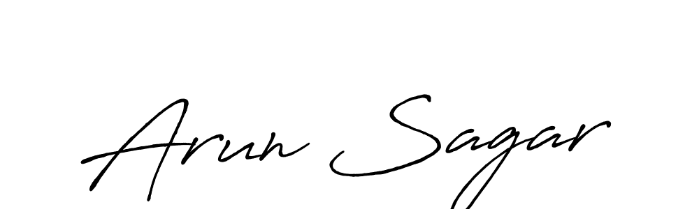 How to Draw Arun Sagar signature style? Antro_Vectra_Bolder is a latest design signature styles for name Arun Sagar. Arun Sagar signature style 7 images and pictures png