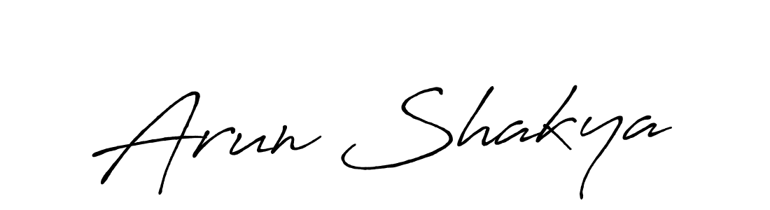 The best way (Antro_Vectra_Bolder) to make a short signature is to pick only two or three words in your name. The name Arun Shakya include a total of six letters. For converting this name. Arun Shakya signature style 7 images and pictures png