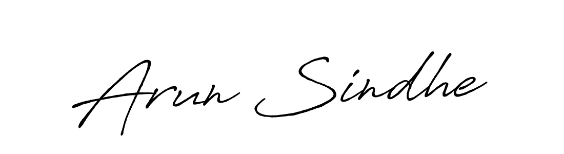 Also You can easily find your signature by using the search form. We will create Arun Sindhe name handwritten signature images for you free of cost using Antro_Vectra_Bolder sign style. Arun Sindhe signature style 7 images and pictures png