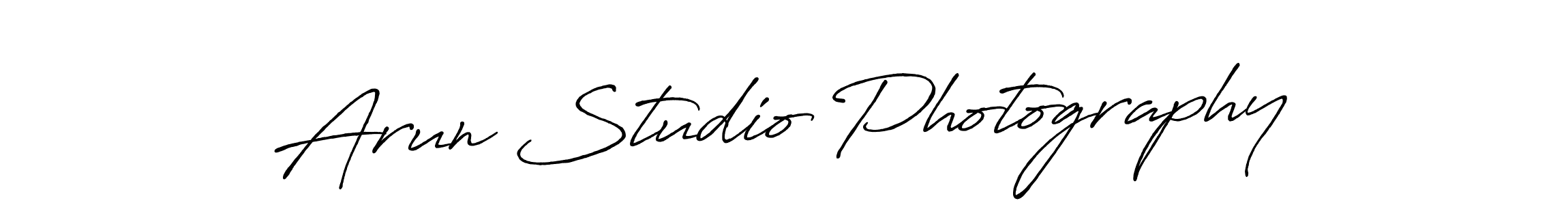 It looks lik you need a new signature style for name Arun Studio Photography. Design unique handwritten (Antro_Vectra_Bolder) signature with our free signature maker in just a few clicks. Arun Studio Photography signature style 7 images and pictures png