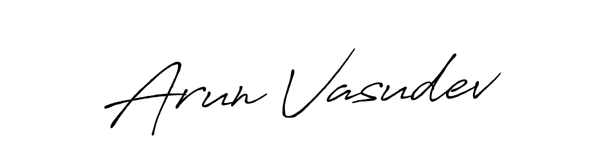 Once you've used our free online signature maker to create your best signature Antro_Vectra_Bolder style, it's time to enjoy all of the benefits that Arun Vasudev name signing documents. Arun Vasudev signature style 7 images and pictures png