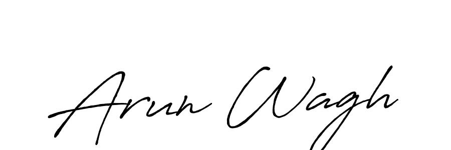 The best way (Antro_Vectra_Bolder) to make a short signature is to pick only two or three words in your name. The name Arun Wagh include a total of six letters. For converting this name. Arun Wagh signature style 7 images and pictures png