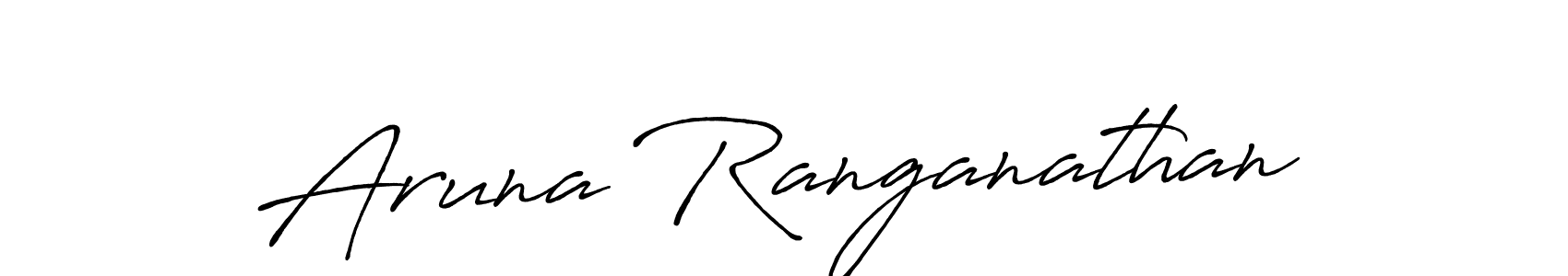 Also You can easily find your signature by using the search form. We will create Aruna Ranganathan name handwritten signature images for you free of cost using Antro_Vectra_Bolder sign style. Aruna Ranganathan signature style 7 images and pictures png