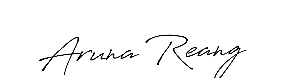 Make a beautiful signature design for name Aruna Reang. Use this online signature maker to create a handwritten signature for free. Aruna Reang signature style 7 images and pictures png