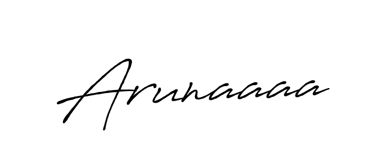 Also we have Arunaaaa name is the best signature style. Create professional handwritten signature collection using Antro_Vectra_Bolder autograph style. Arunaaaa signature style 7 images and pictures png