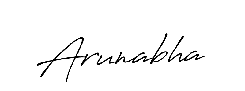 Use a signature maker to create a handwritten signature online. With this signature software, you can design (Antro_Vectra_Bolder) your own signature for name Arunabha. Arunabha signature style 7 images and pictures png