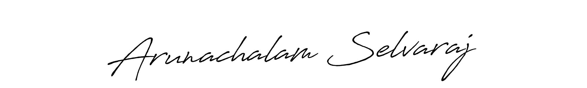 Make a beautiful signature design for name Arunachalam Selvaraj. Use this online signature maker to create a handwritten signature for free. Arunachalam Selvaraj signature style 7 images and pictures png