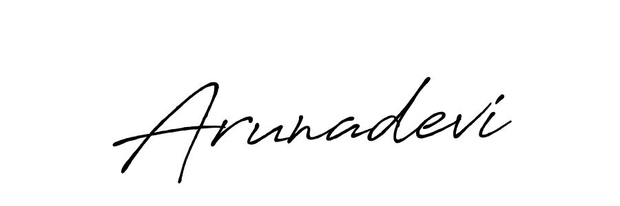 It looks lik you need a new signature style for name Arunadevi. Design unique handwritten (Antro_Vectra_Bolder) signature with our free signature maker in just a few clicks. Arunadevi signature style 7 images and pictures png