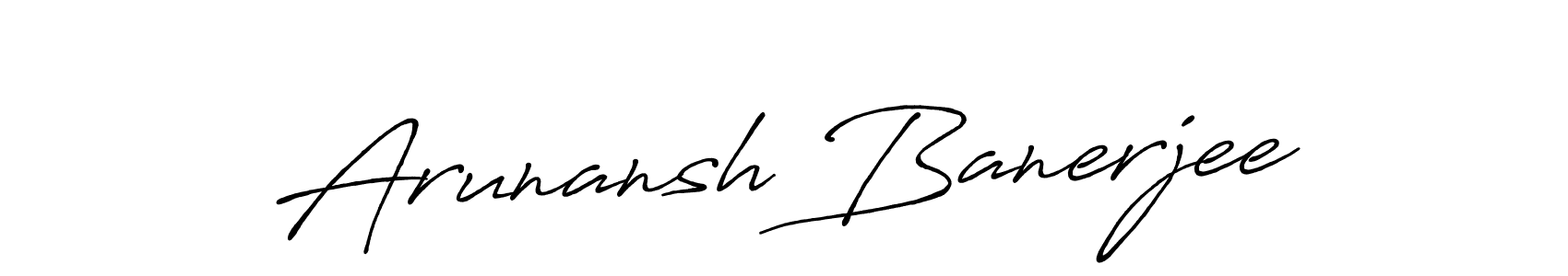 This is the best signature style for the Arunansh Banerjee name. Also you like these signature font (Antro_Vectra_Bolder). Mix name signature. Arunansh Banerjee signature style 7 images and pictures png
