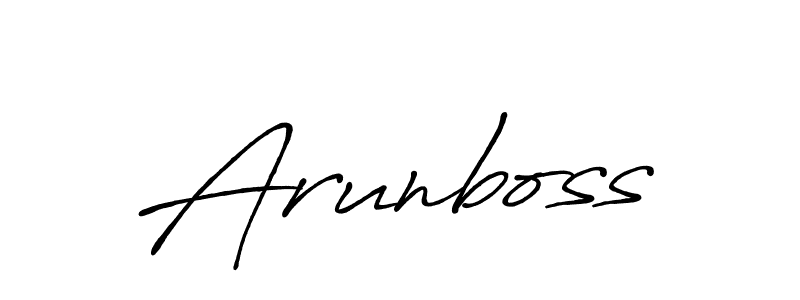 Similarly Antro_Vectra_Bolder is the best handwritten signature design. Signature creator online .You can use it as an online autograph creator for name Arunboss. Arunboss signature style 7 images and pictures png