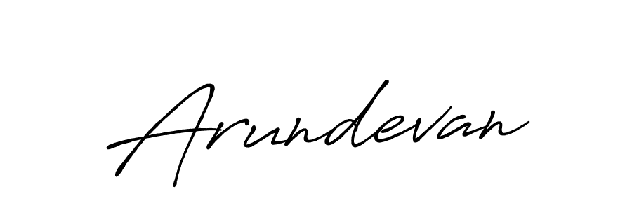Also we have Arundevan name is the best signature style. Create professional handwritten signature collection using Antro_Vectra_Bolder autograph style. Arundevan signature style 7 images and pictures png