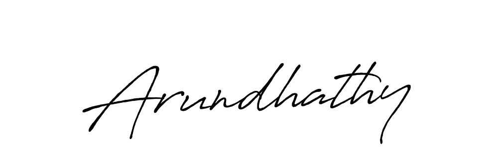 Also we have Arundhathy name is the best signature style. Create professional handwritten signature collection using Antro_Vectra_Bolder autograph style. Arundhathy signature style 7 images and pictures png