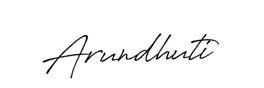 Also You can easily find your signature by using the search form. We will create Arundhuti name handwritten signature images for you free of cost using Antro_Vectra_Bolder sign style. Arundhuti signature style 7 images and pictures png