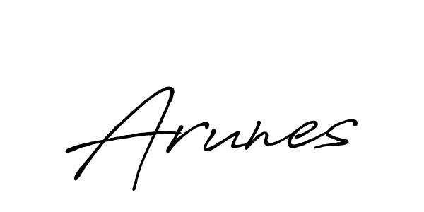 Best and Professional Signature Style for Arunes. Antro_Vectra_Bolder Best Signature Style Collection. Arunes signature style 7 images and pictures png