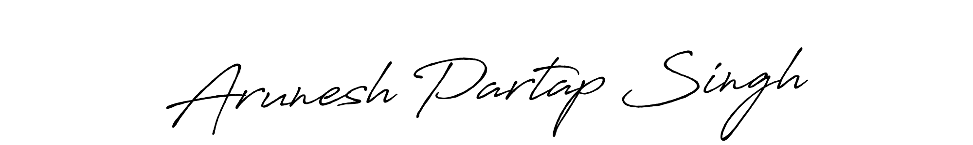 It looks lik you need a new signature style for name Arunesh Partap Singh. Design unique handwritten (Antro_Vectra_Bolder) signature with our free signature maker in just a few clicks. Arunesh Partap Singh signature style 7 images and pictures png