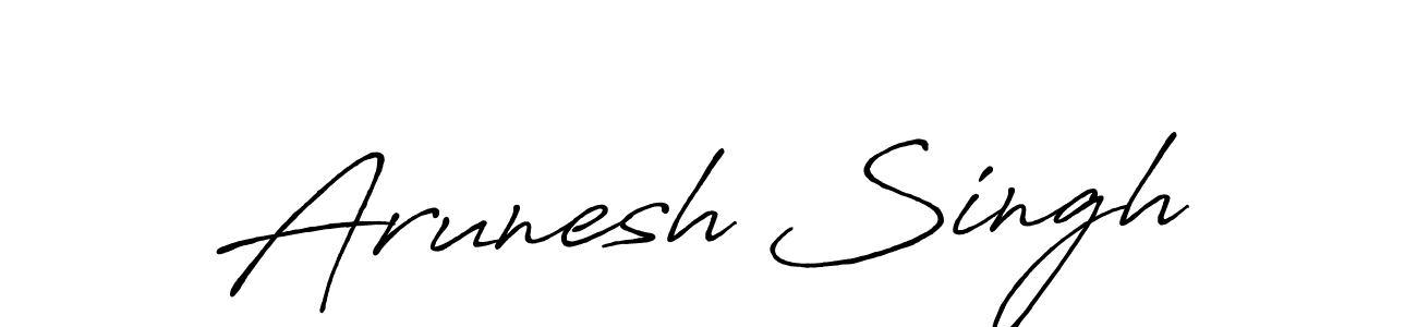 This is the best signature style for the Arunesh Singh name. Also you like these signature font (Antro_Vectra_Bolder). Mix name signature. Arunesh Singh signature style 7 images and pictures png