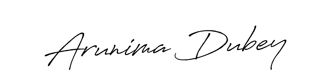 It looks lik you need a new signature style for name Arunima Dubey. Design unique handwritten (Antro_Vectra_Bolder) signature with our free signature maker in just a few clicks. Arunima Dubey signature style 7 images and pictures png