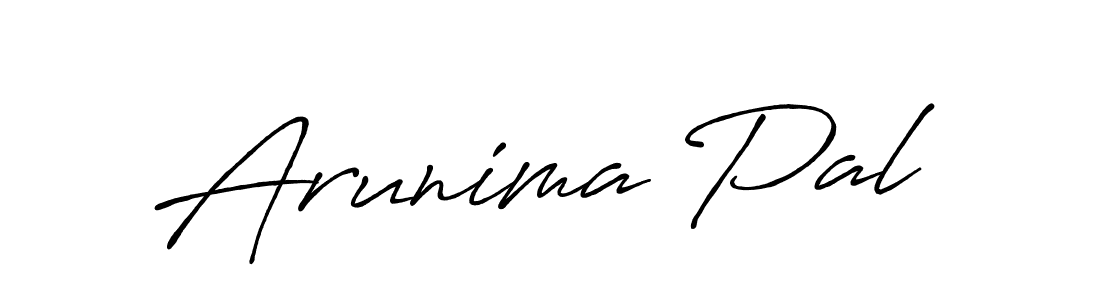 Arunima Pal stylish signature style. Best Handwritten Sign (Antro_Vectra_Bolder) for my name. Handwritten Signature Collection Ideas for my name Arunima Pal. Arunima Pal signature style 7 images and pictures png