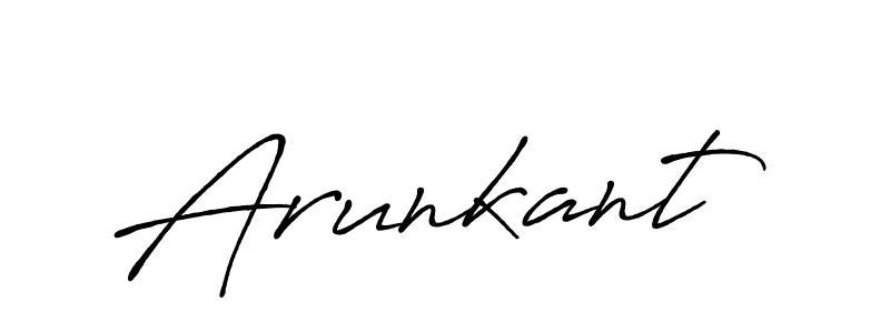 Make a beautiful signature design for name Arunkant. Use this online signature maker to create a handwritten signature for free. Arunkant signature style 7 images and pictures png