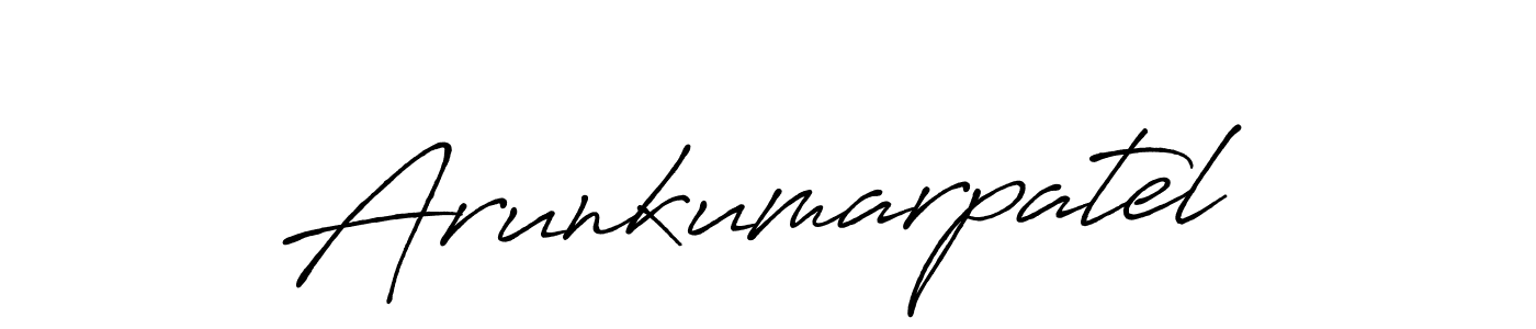 Also You can easily find your signature by using the search form. We will create Arunkumarpatel name handwritten signature images for you free of cost using Antro_Vectra_Bolder sign style. Arunkumarpatel signature style 7 images and pictures png