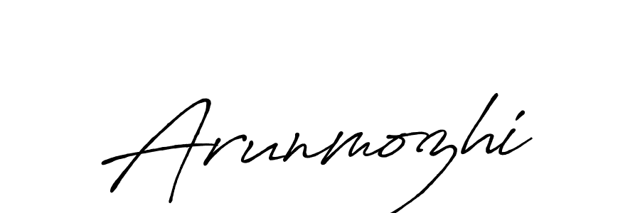 Also You can easily find your signature by using the search form. We will create Arunmozhi name handwritten signature images for you free of cost using Antro_Vectra_Bolder sign style. Arunmozhi signature style 7 images and pictures png