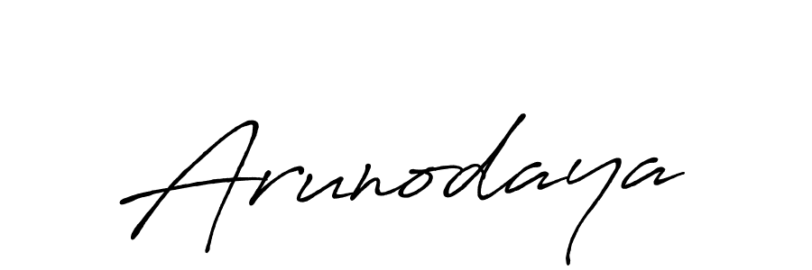 Make a beautiful signature design for name Arunodaya. Use this online signature maker to create a handwritten signature for free. Arunodaya signature style 7 images and pictures png