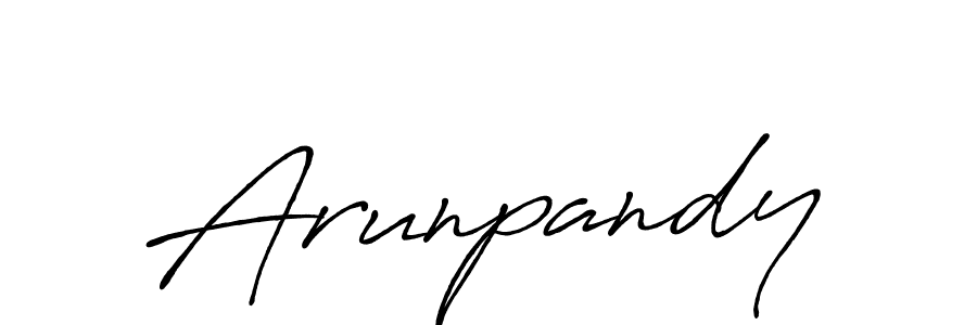 Also You can easily find your signature by using the search form. We will create Arunpandy name handwritten signature images for you free of cost using Antro_Vectra_Bolder sign style. Arunpandy signature style 7 images and pictures png