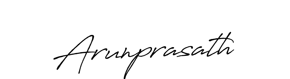 The best way (Antro_Vectra_Bolder) to make a short signature is to pick only two or three words in your name. The name Arunprasath include a total of six letters. For converting this name. Arunprasath signature style 7 images and pictures png