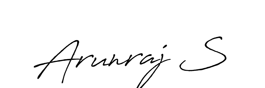 You can use this online signature creator to create a handwritten signature for the name Arunraj S. This is the best online autograph maker. Arunraj S signature style 7 images and pictures png