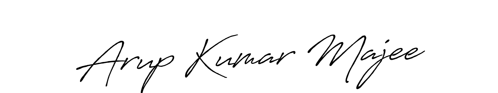 Use a signature maker to create a handwritten signature online. With this signature software, you can design (Antro_Vectra_Bolder) your own signature for name Arup Kumar Majee. Arup Kumar Majee signature style 7 images and pictures png