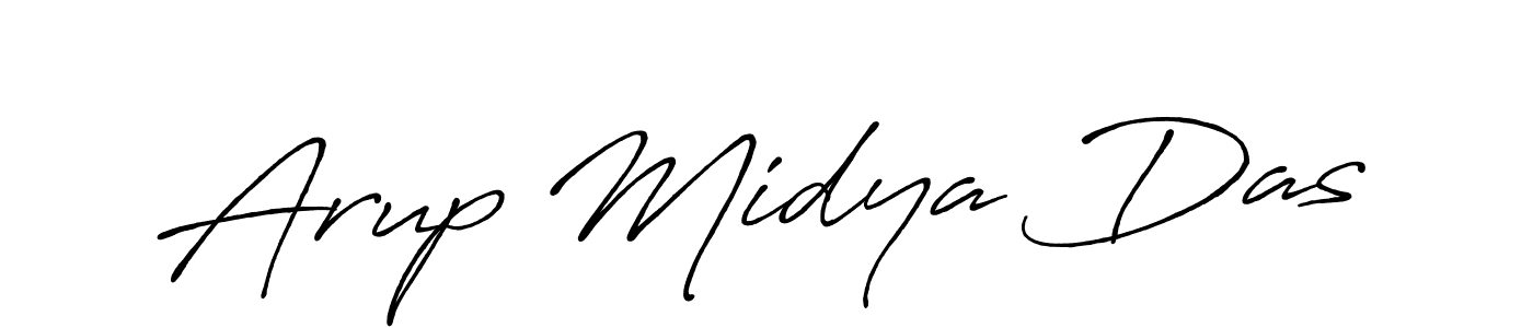 How to make Arup Midya Das signature? Antro_Vectra_Bolder is a professional autograph style. Create handwritten signature for Arup Midya Das name. Arup Midya Das signature style 7 images and pictures png