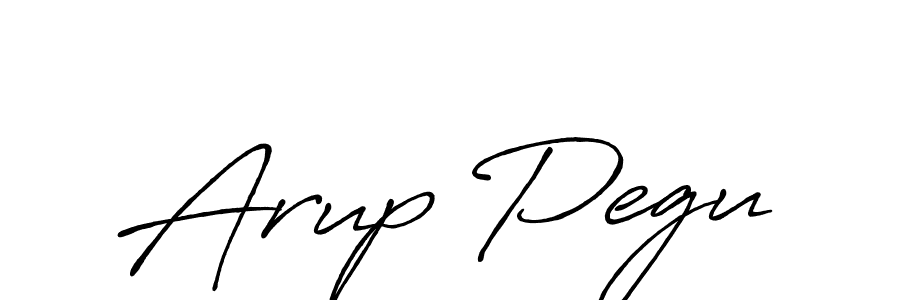 You can use this online signature creator to create a handwritten signature for the name Arup Pegu. This is the best online autograph maker. Arup Pegu signature style 7 images and pictures png